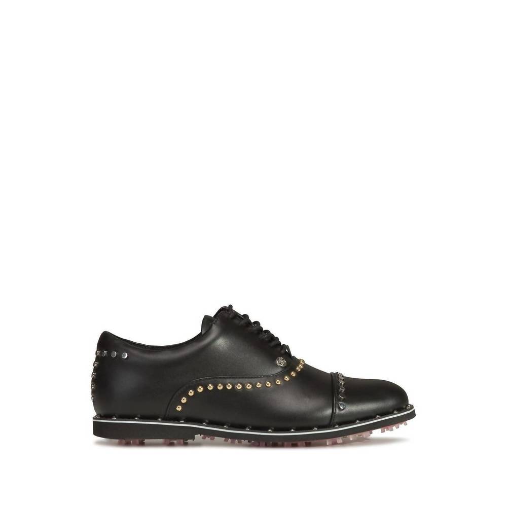 NEW G/FORE ladies welt stud gallivanter golf shoes in black - Picture 2 of 4